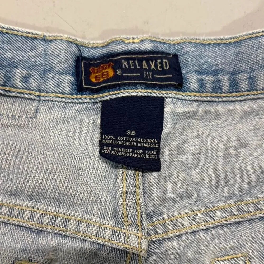 Route-66 Men's Blue Shorts